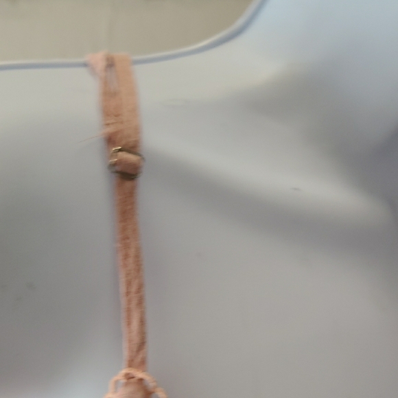 Peach Ruffle-Hem Spaghetti Strap Cami - Picture 7 of 10